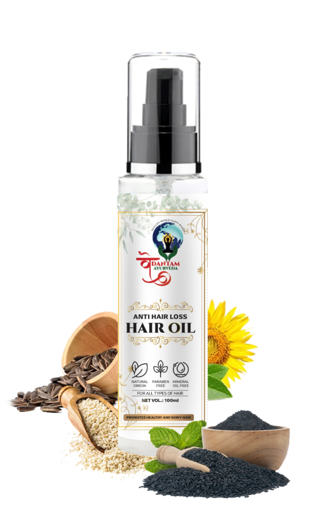 Vedantam Ayurveda Anti Hair Loss Hair Oil Vedantam Ayurveda