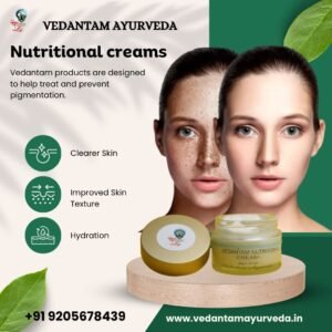 1 The Power of Ayurvedic Skincare Your skin will receive the maximum nourishment it needs both during the day and at night with the help of our Skin Care Kit, which includes the Day Nutritional Cream and the Night Restoration Cream. This kit offers a harmonious blend of traditional wisdom and modern science.