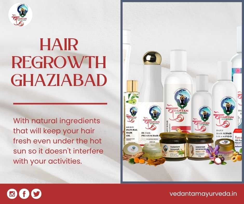 Hair Regrowth Ghaziabad-Vedantam Ayurveda-Proven 1