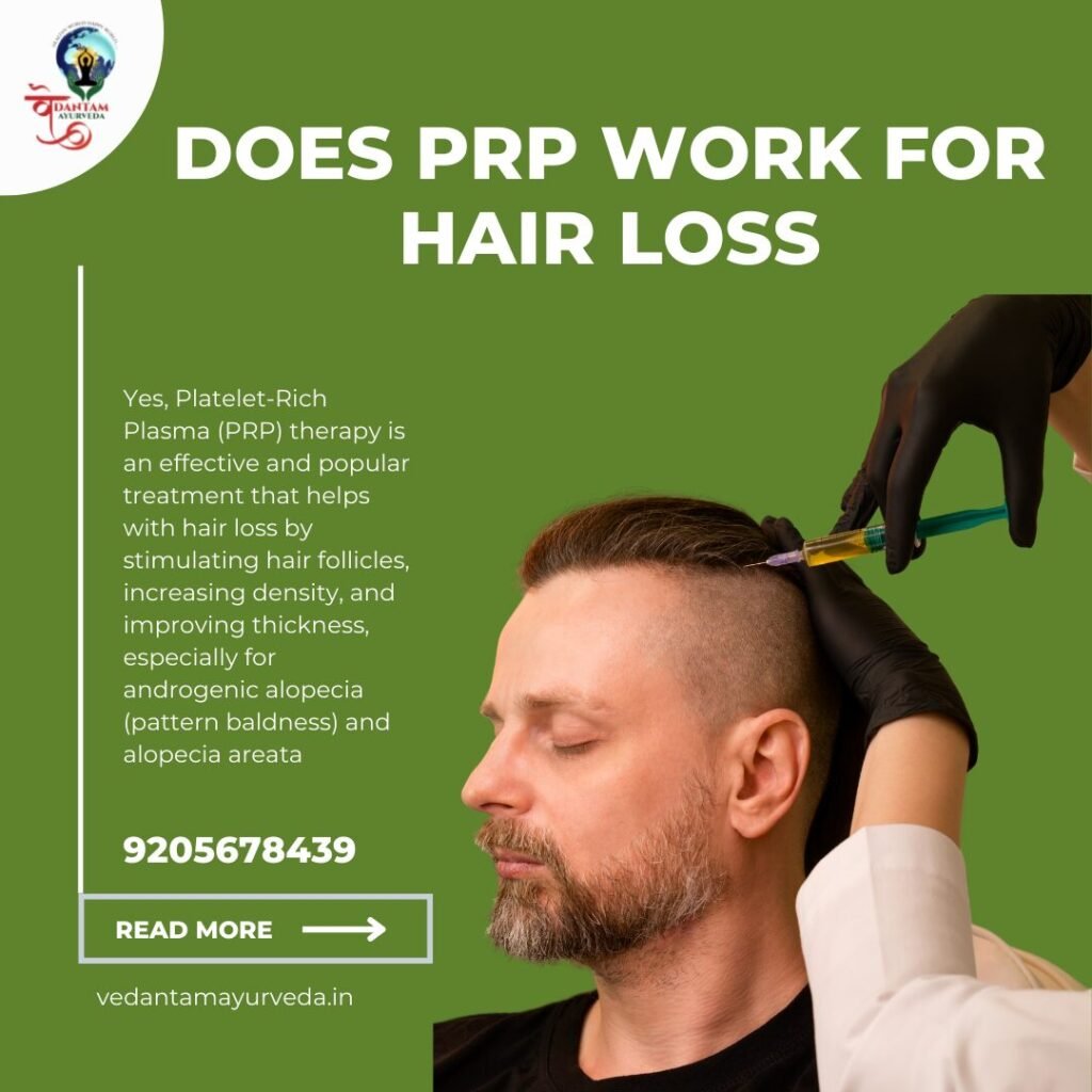 Does PRP Work for Hair Loss?