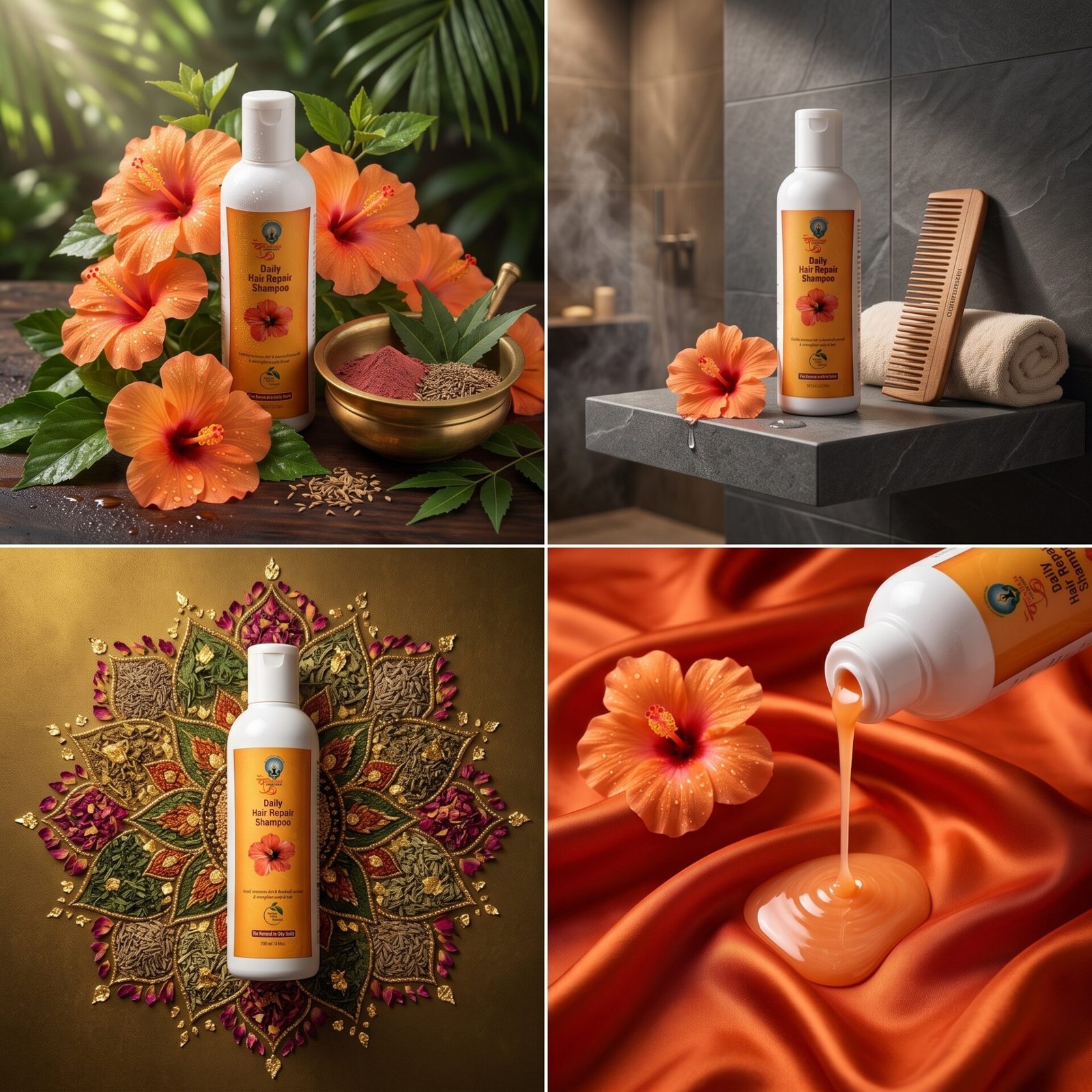 Vedantam Ayurveda Daily Hair Repair Shampoo | Herbal Shampoo for Strong, Healthy & Shiny Hair | 250ml - Image 6