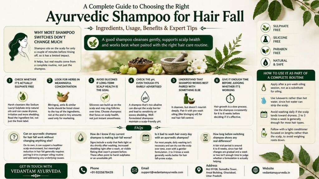Ayurvedic shampoo for hair fall