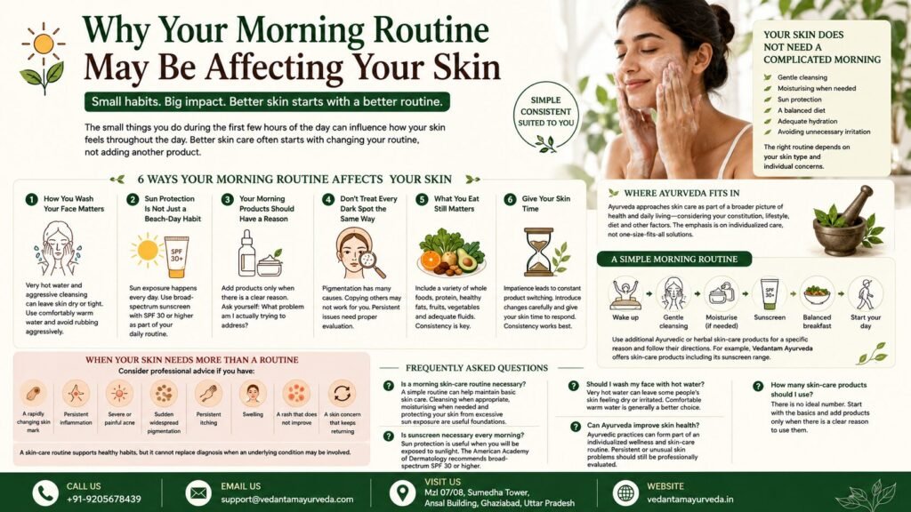 Why Your Morning Routine May Be Affecting Your Skin