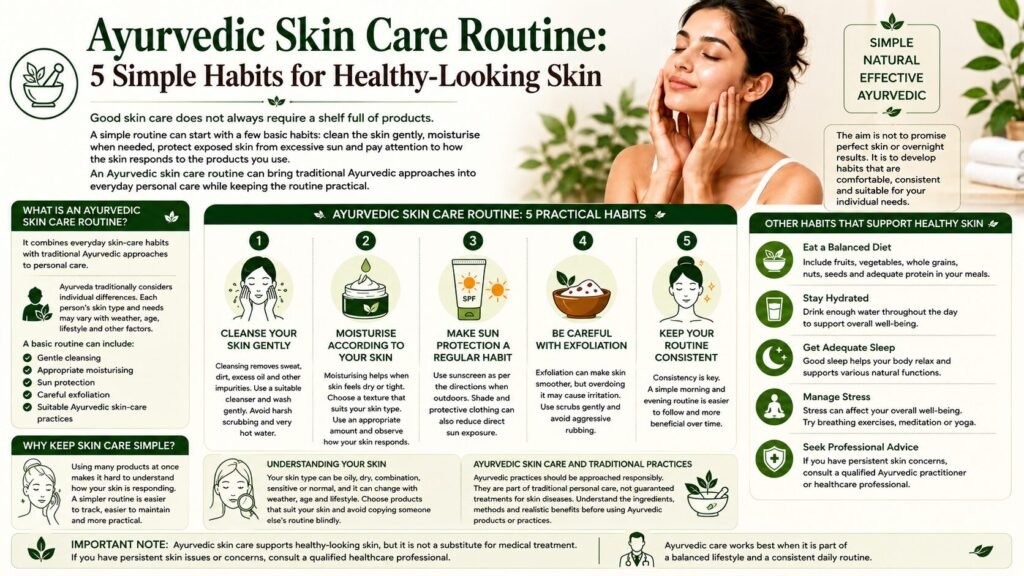 ayurvedic skin care routine