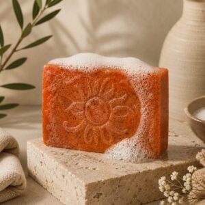 Herbal Sun Glow Scrub Soap by Vedantam Ayurveda