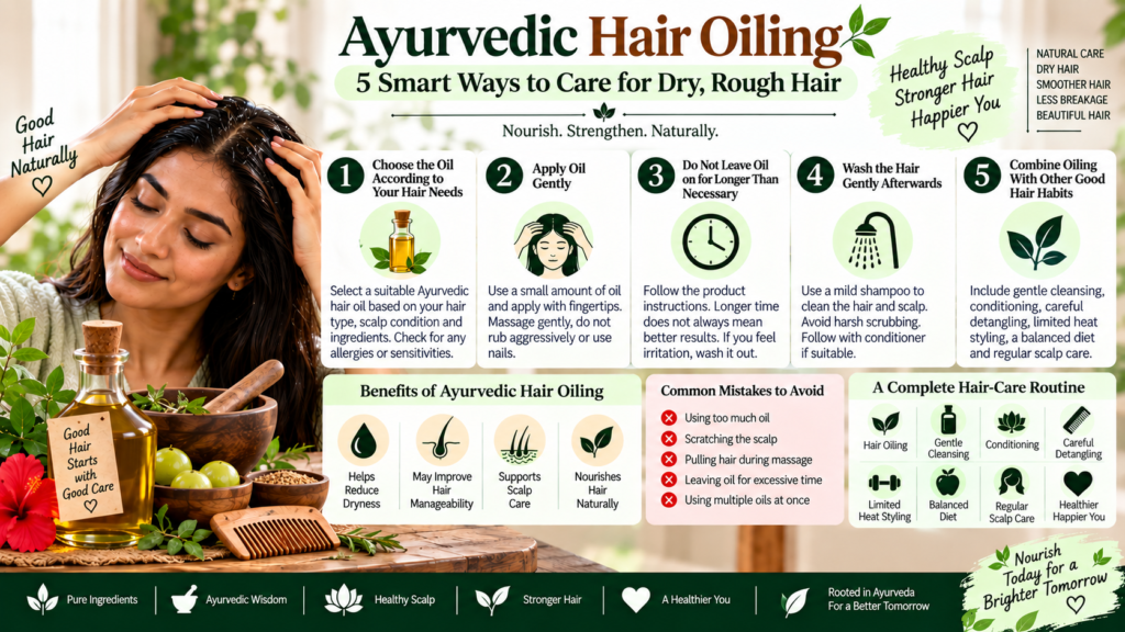 Ayurvedic hair oiling